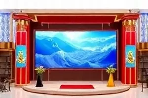 钟楼内部齿轮与铜制摆锤
